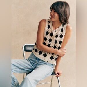 sezane ron top